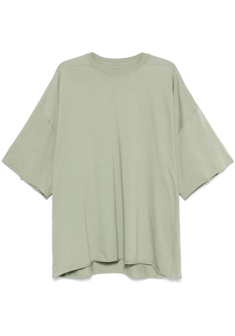 T-shirt tommy t in verde Rick Owens - uomo